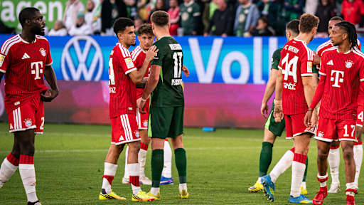 Die beiden Teams schlagen ab nach Abpfiff im Topspiel des FC Bayern beim VfL Wolfsburg