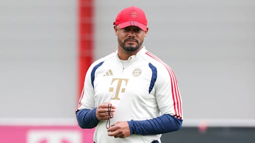 Vincent Kompany im Training des FC Bayern