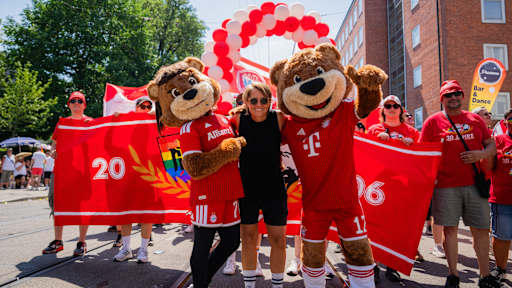 Berni und Mia beim CSD