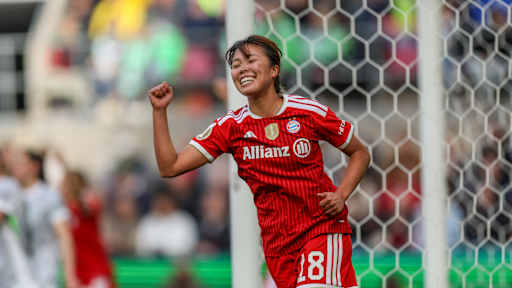 Momoko Tanikawa während des DFB-Pokal-Endspiels 2026.