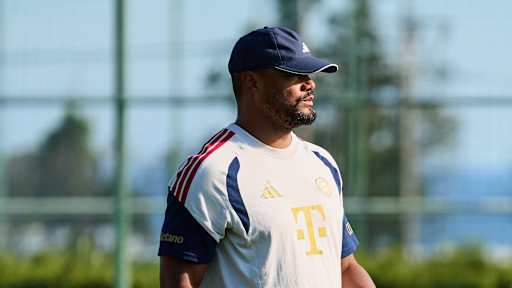 Vincent Kompany im Training des FC Bayern