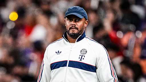 Vincent Kompany nach dem Spiel des FC Bayern gegen Aston Villa beim Audi Football Summit