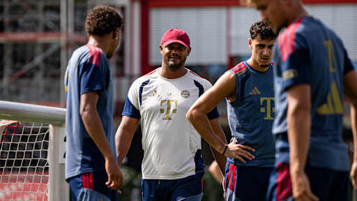 Vincent Kompany im Training des FC Bayern