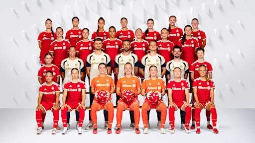 Mannschaftsfoto FC Bayern Frauen II - Saison 2026/27