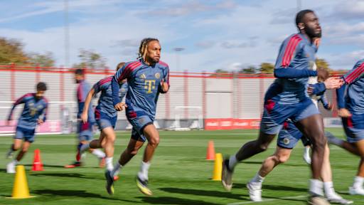 Sacha Boey im Abschlusstraining vor Augsburg