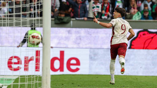 Augsburg bejubelt das 2:1