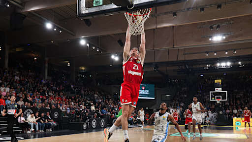 Spielszene der FC Bayern Basketballer.