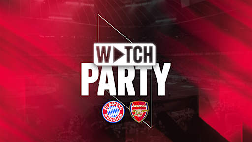 Eine Grafik des FC Bayern vor Arsenal
