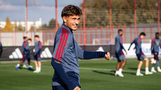 Tom Bischof im Abschlusstraining vor Dortmund