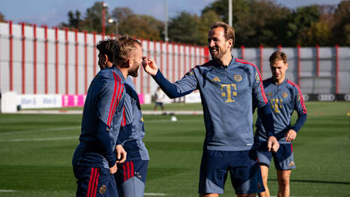 Harry Kane im Abschlusstraining vor Dortmund