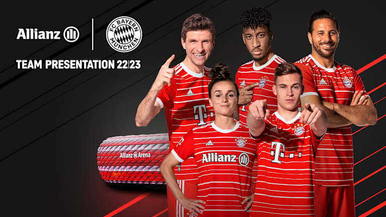 Allianz FC Bayern Team Presentation
