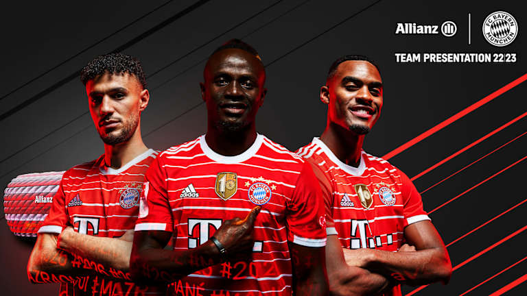 Allianz FC Bayern Team Presentation