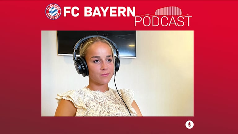 Giulia Gwinn im FC Bayern-Podcast