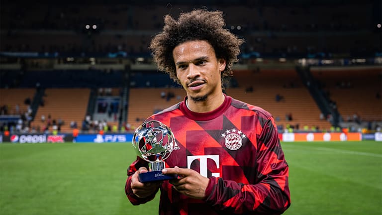 Sane Trophäe Spieler des Spiels Champions League
