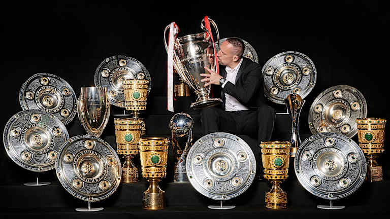 Franck Ribery Trophies FC Bayern