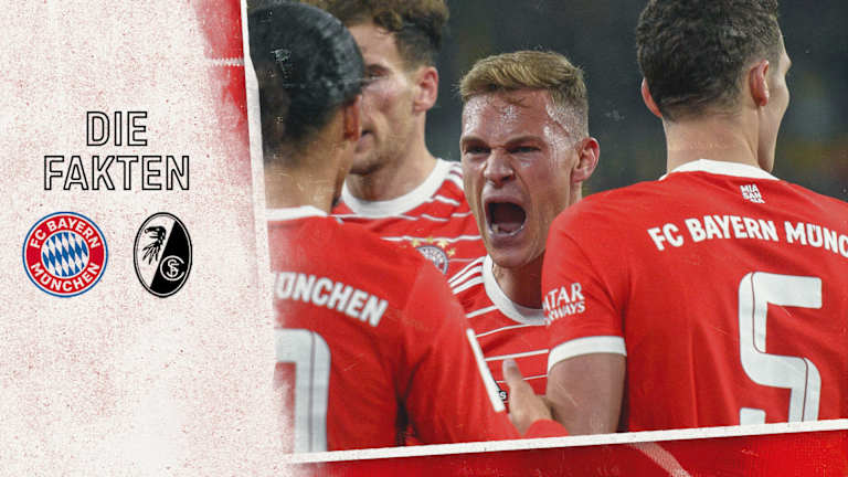 Zahlen und Fakten zum Bundesliga-Spiel FC Bayern - SC Freiburg