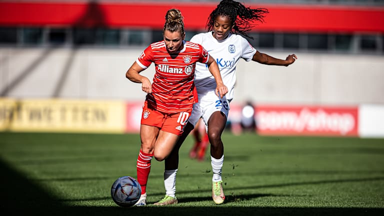 Linda Dallmann, FC Bayern Frauen, Zweikampf