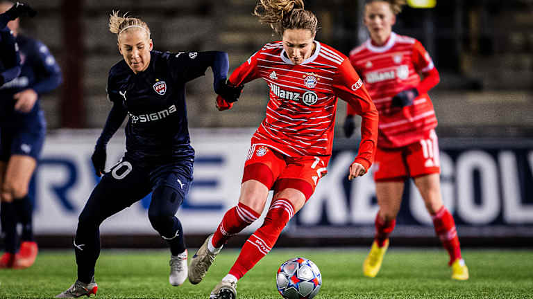 FC Bayern Frauen, Sydney Lohmann, Zweikampf