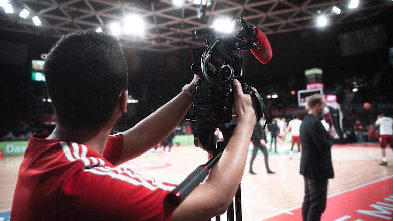 Photographer of FC Bayern Basketball