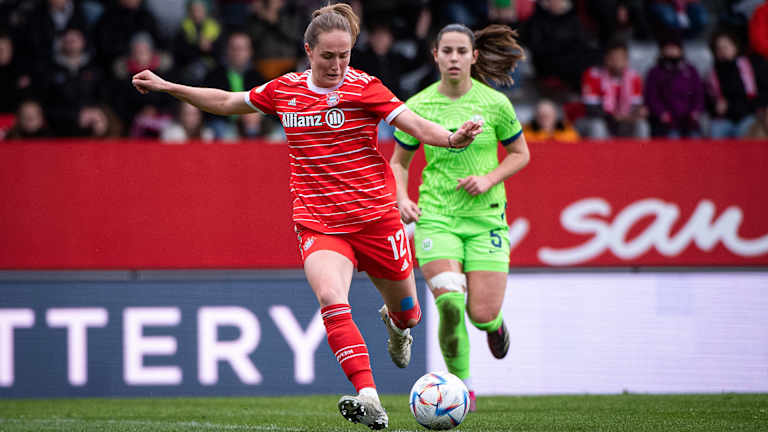 FC Bayern Frauen, Sydney Lohmann, Zweikampf