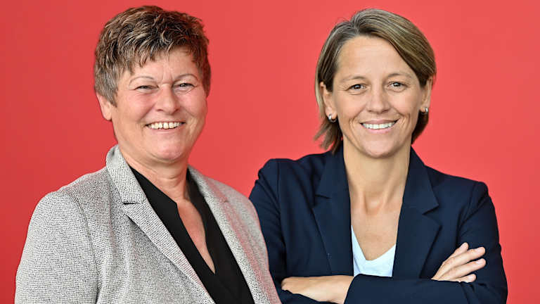 FC Bayern Frauen Karin Danner Bianca Rech