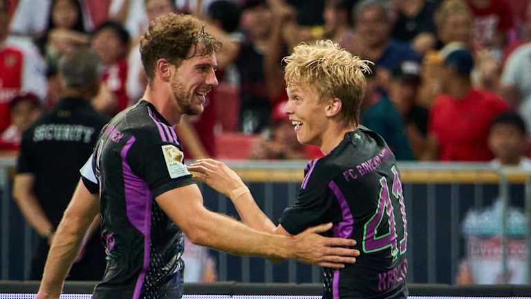 Frans Krätzig es el autor del gol del mes de agosto de 2023 del FC Bayern