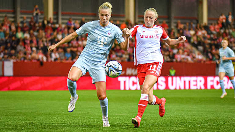 FC Bayern Frauen, Lea Schüller, Zweikampf