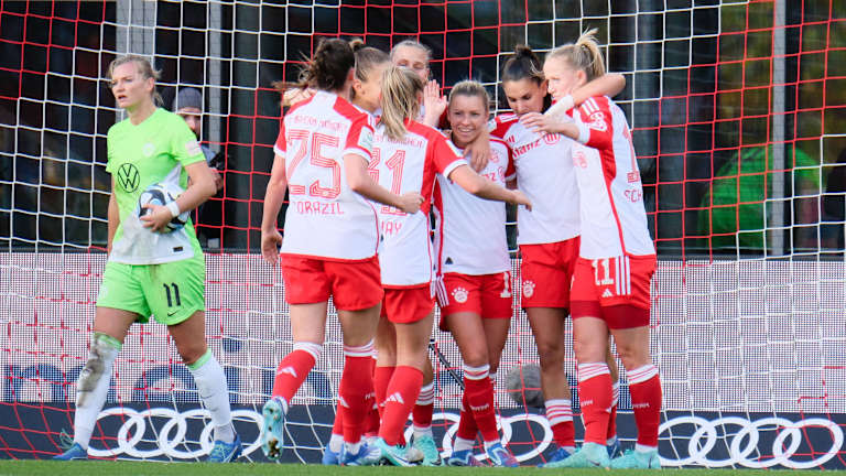FC Bayern Frauen, VfL Wolfsburg, Jubel, Linda Dallmann