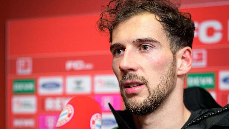 Leon Goretzka interview after 1. FC Köln vs. FC Bayern