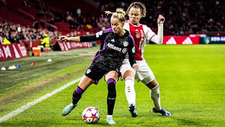 FC Bayern Frauen, Giulia Gwinn, Zweikampf