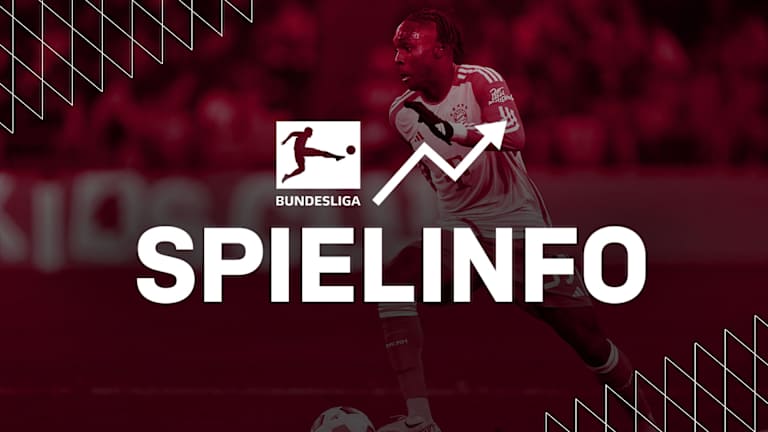 Spielinfo FC Bayern - Borussia Mönchengladbach