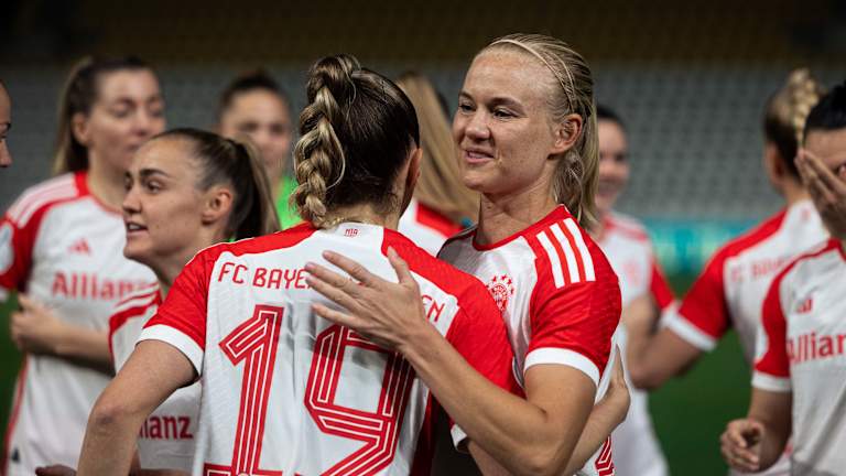 FC Bayern Frauen gegen FC Carl Zeiss Jena im Pokal