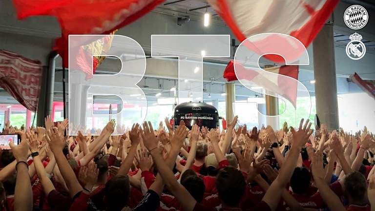 behind the scenes of FC Bayern's Champions League home match against Real Madrid