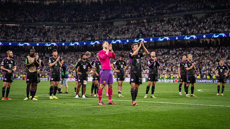 Manuel Neuer, Thomas Müller, FC Bayern, Real Madrid, fans,