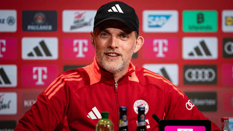 Thomas Tuchel press conference Bayern Wolfsburg