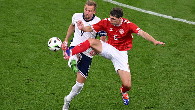 Harry Kane Inglaterra Dinamarca