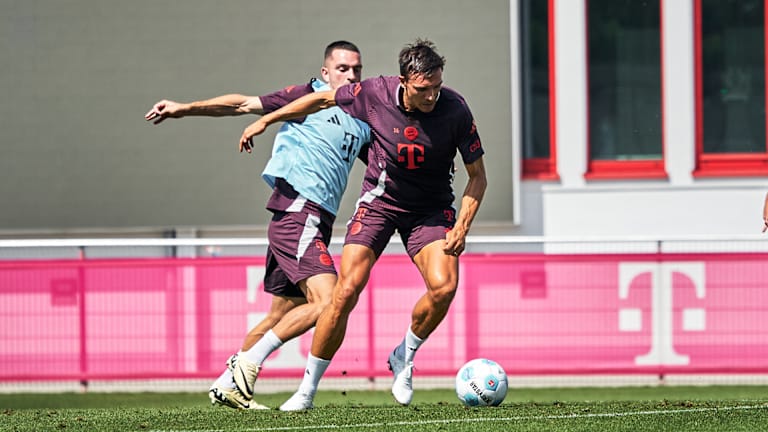 Joao Palhinha im Training des FC Bayern