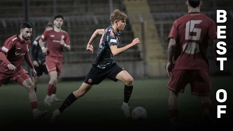 Guido Della Rovere, im Spiel Türkgücü München gegen die FC Bayern Amateure