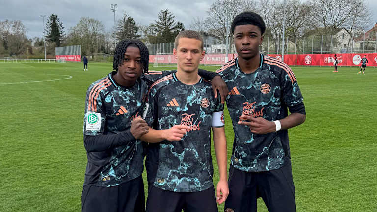 Die Torschützen der FCB-U17.