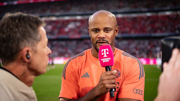 Vincent Kompany spricht im Interview
