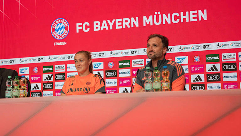 FC Bayern Women press conference