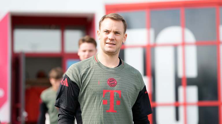Spieler des FC Bayern im Training
