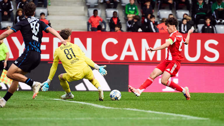 FC Bayern U19, Club Brügge U19, Youth League.