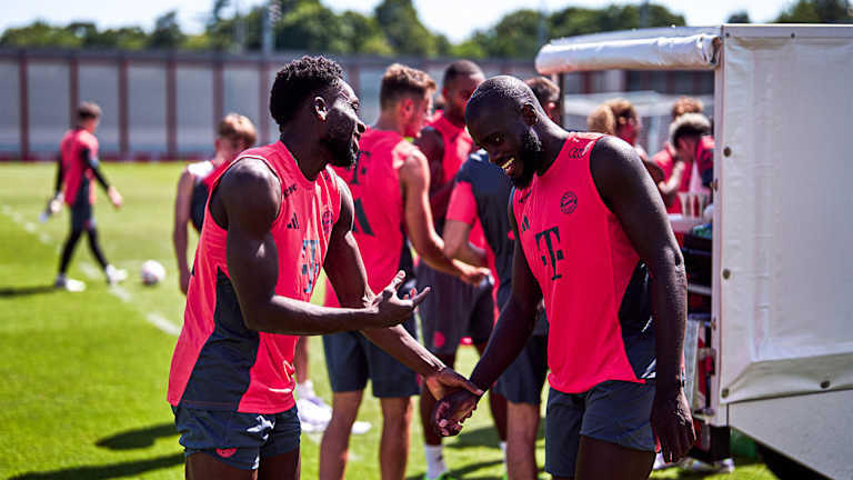 Best of FC Bayern training in 2025