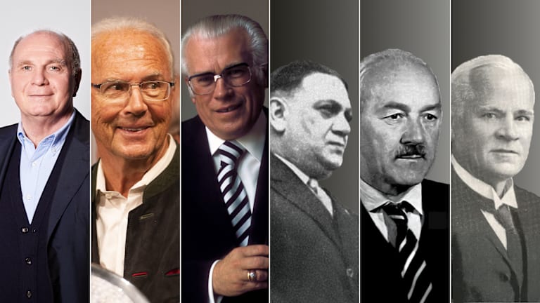 Collage Ehrenpräsidenten