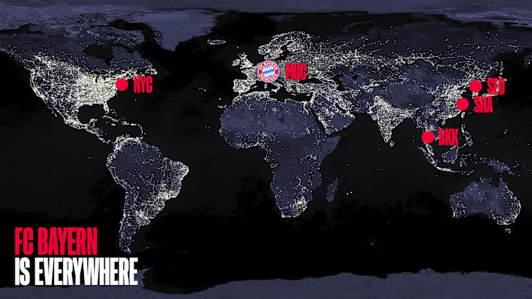 Oficinas extranjero FC Bayern