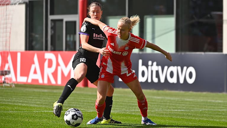 Pernille Harder im Duell gegen die SGS Essen.