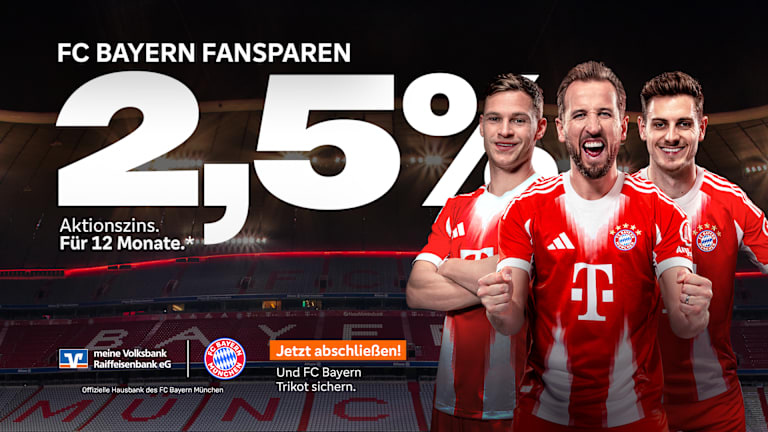 FC Bayern und Meine Volksbank Raiffeisenbank eG