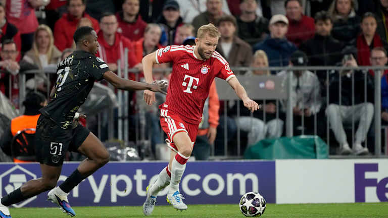Laimer is playing as a right back Laimer - FC Bayern Munich vs PSG LIVE, UEFA Champions League 2025/26 Semi-final, 2nd Leg