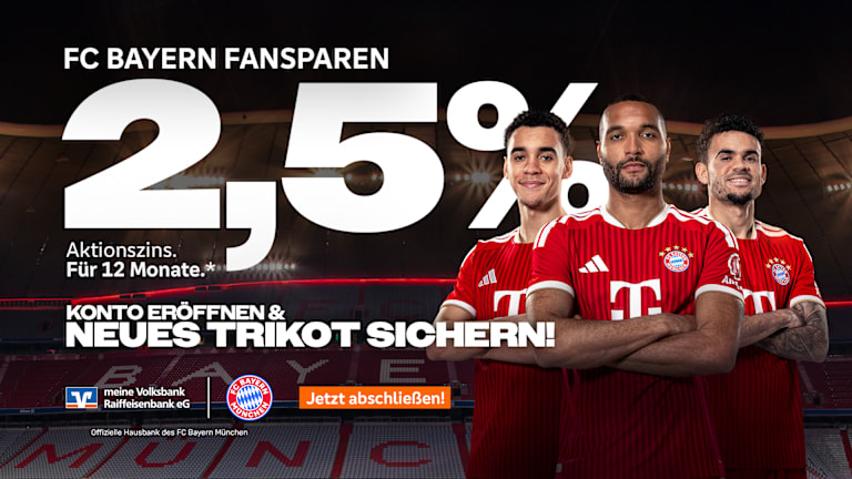 FC Bayern und Meine Volksbank Raiffeisenbank eG
